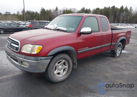 2002 Toyota Tundra Sr5 V8 from USA, damaged, VIN 5TBBT44182S284562
